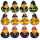 thumbnail image 1 of Patos de goma para bomberos (2 pulgadas), tamaño estándar. (Paquete de 12) lindos juguetes de piscina para bañera de pato. (Patos de goma de bombero), 1 of 5