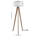 thumbnail image 4 of SAFAVIEH Cameo 62 in. Urban Industrial Floor Lamp, Walnut, 4 of 6