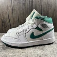 thumbnail image 4 of Ni - ke Air Jordan 1 Mid Men's Mystic Green Shoes Sneakers CD6759-103 Size 7, 4 of 5