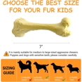 thumbnail image 4 of Nylon dog chew bone, durable, designed for aggressive chewers dog chew toy, bacon flavored dog bone, suitable for dogs over 33 pounds, 1 pack, 4 of 4