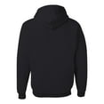 thumbnail image 2 of Jerzees Mens NuBlend Pull Over Hooded Sweatshirt, 3X, Black, 2 of 2