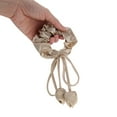 thumbnail image 4 of Unique Bargains 1 Pc Elegant Tulip Pendant Hair Scrunchies Hair Ties Khaki, 4 of 5