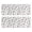 White Cow Moo-1, variant on Kitchen Rugs Sets Of 2,White Cow Moo Colorful Pattern Anti Fatigue Kitchen Mat Rugs Non Slip Washable,Decorative Kitchen Floor Mats for Kitchen,Sink,Laundry,17"X47"