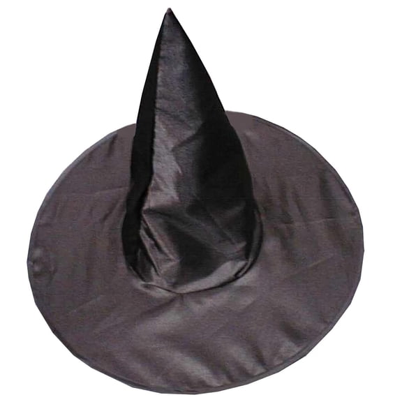 Deluxe Satin Witch Hat Adult Halloween Accessory