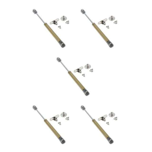 Dalazy Support Télescopique Réglable pour Siège de Moto, Tige de Support Dorée 270mm 5Set