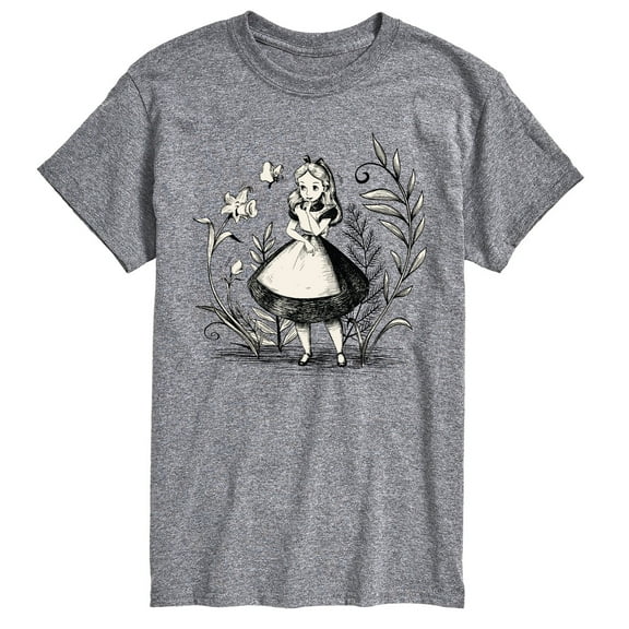 Alice In Wonderland - Alice Sketch - Men's Short Sleeve Graphic T-Shirt