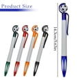 thumbnail image 3 of NANDIYNZHI Ballpoint Pens,Durable 1.0mm Fine Point Ballpoint Pens with Soccer Pen Topper,Smooth Writing,Sharp Writing,Pens,Gel Pens,Rollerball Pens,Interesting Ballpoint Write Supplies,Style A, 3 of 5