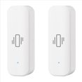 thumbnail image 1 of 2X Tuya Smart Vibration Sensor ZigBee Tuya Sensor Monitor App Control Security Protection Zigbee Sensor,2 x Smart Vibration Sensor,White, 1 of 9