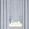 thumbnail image 4 of Buffalo Grey Plaid Modern Window Curtain Panel : 42" x 63" Panel - Single, 4 of 5