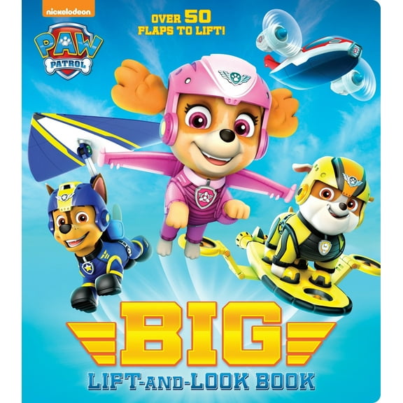 Pre-Owned Paw Patrol Big Lift-And-Look Board Book (Paw Patrol) (Board book) 1524717223 9781524717223