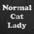 thumbnail image 2 of Womens Normal Cat Lady T Shirt Funny Pet Kitty Animal Graphic Novelty Tee Womens Graphic Tees, 2 of 9