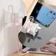 thumbnail image 3 of Wartleves Cargador pequeño USB-C dual con cubierta protectora de bobinado con ranura para cables doble EE. UU., 3 of 6