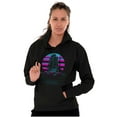 thumbnail image 4 of Vaporwave NASA Space Shuttle Specs Hoodie Sweatshirt Women Men Brisco Brands S, 4 of 6