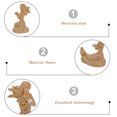 thumbnail image 4 of MasteelfCA 1Pc Fish Tank Mermaid Statue Decorative Mermaid Model Ornament for Aquarium, 4 of 8