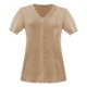 thumbnail image 4 of Fiudx Camisas para Mujer Blusa de Encaje de Manga Corta con Cuello En V Informal de Moda de Color Sólido para Mujer, 4 of 4
