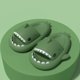 thumbnail image 1 of Comwarm 2023 Shark Slippers For Women Men Fashion Slippers Home Couple Thick Soled Non-slip Sandals Outdoor Flip Flops Slides, 1 of 4