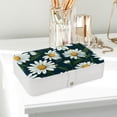 thumbnail image 6 of Daisy Portable PU Leather Travel Jewelry Stand Organizer Box with Removable Compartment and Necklace Holder, 6 of 6