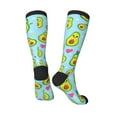 thumbnail image 4 of Bingfone Compression Socks For Women And Men Long Socks For Running Athletic Cycling Nurse-Cartoon Avocado, 4 of 9