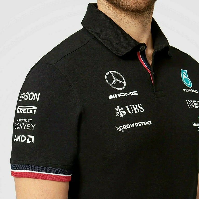 Mercedes f1 polo shirt sale