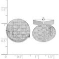 thumbnail image 2 of 925 Sterling Silver Cuff Links Mens Cufflinks Link Collar Stay   For Dad Mens  For Him, 2 of 6