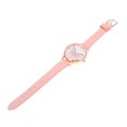 thumbnail image 4 of 1Pc Fashion Imitation Leather Watch Creative Alloy Watch Chic Quartz Watch, 4 of 7