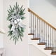 thumbnail image 5 of Decoraciones navideñas, adornos navideños, regalos navideños 1 pieza de lazo navideño para puerta, decoración colgante, escalera, diseño de escena del hogar, decoración de escalera, 5 of 7