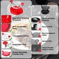 thumbnail image 5 of Chicken Shredder Large Chicken Breast Shredder Tool Twist with Brush&Fork, Visible Meat Shredder Machine, Anti-Slip Strip, Ergonomic Handle, BPA Free, Suitable for Pork Beef Chicken, 5 of 8