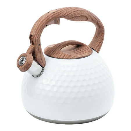 

1Pc 3L Stainless Steel Practical Kettle Whistling Kettle Boil Water Kettle