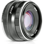 Meike MK-50mm F2.0 50mm f/2.0 APS-C Large Aperture Manual Focus Lens for Fuji X Mount Mirrorless Camera X-Pro2 X-E3