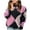 Black, variant on Viikei Cardigan Sweaters for Women Plus Size Fall Fashion Women's Rounk Neck Long Sleeve Casual Printing Pullover Blouse Sweater