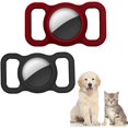 thumbnail image 1 of 2pc Étui de Protection en Silicone Compatible avec Airtag Gps Finder, 1 of 5