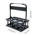 thumbnail image 3 of Foldable Beer Rack Portable Beer Basket Durable Folding Beer Holder for Beer, 3 of 21