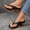 Black, variant on Gspmoly Sandals for Women, Women's Fashion Casual Large Size Spring And Summer New Breathable Wedge Sandals Women's Sandles Black 39
