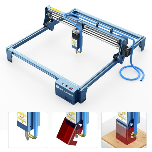 Máquina de grabado Láser Engraver con Kit de etiquetas de estampado de metal de 43 piezas SCULPFUN S10