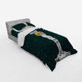 thumbnail image 3 of Ambesonne Funny Bedding Set 4 Pcs, Hitchhiking Astronaut, Queen, Multicolor, 3 of 3
