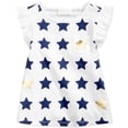 thumbnail image 1 of First Impressions Camiseta sin mangas con estrellas para niña, blanca, 24 meses, 1 of 1