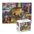 thumbnail image 1 of Navidad Rompecabezas De 1000 Piezas Para Adultos Y Niños Juego De Rompecabezas De Descompresión Intelectual Educativo Juguetes De Regalo Vogacara HA046653-02, 1 of 6