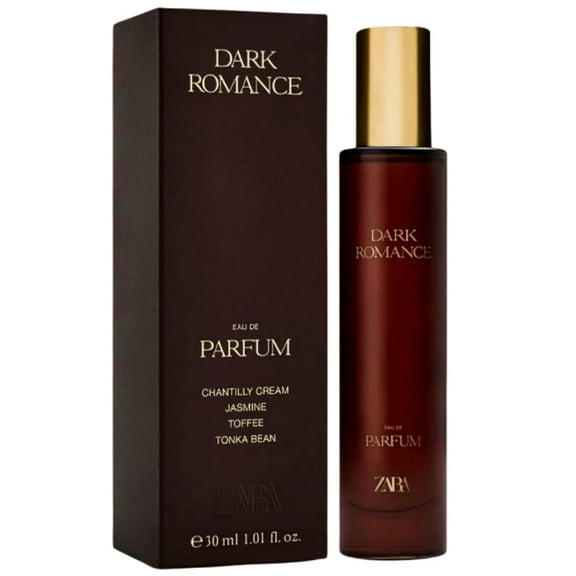 Zara Dark Romance Perfume for Women Sophisticated and Alluring Fragrance for Daily Wear Long Lasting Eau de Parfum 30ml (1.0 fl. oz.)