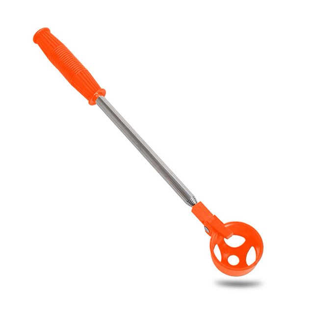Wartleves Recuperador de pelotas de golf Recogedor de pelotas de golf Recogedor telescópico extensible de acero inoxidable