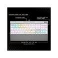 thumbnail image 6 of CORSAIR K70 PRO RGB Optical-Mechanical Gaming Keyboard - White - OPX Linear Switches - PBT Double-Shot Keycaps – 8,000Hz Hyper-Polling - Magnetic Soft-Touch Palm Rest, 6 of 7