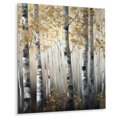 thumbnail image 2 of Designart "Enchanted Wonderland of Birch Trees V" Tree Metal Art Print, 2 of 5