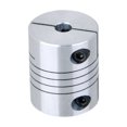 thumbnail image 3 of Acoplamiento de acoplador de impresora 6.35mmx6mm Cnc / 3d, 3 of 5