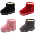 thumbnail image 5 of Boys Girls Fur Lined Snow Boots Outdoor Warm Winter Flat Shoes(Toddler/Little Kid), 5 of 5