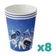 thumbnail image 5 of Astro Bot Decoraciones para fiesta de cumpleaños Juego en suministros temáticos Banner Tazas Platos para niños, 5 of 5