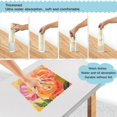thumbnail image 3 of Yayeee 6 Pack Kitchen Dish Cloths Set for Washing Soft Drying Absorbent Microfiber Towels, Pink Abstract Floral, 3 of 9
