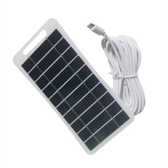 5V 2W Mini Solar Panel, USB Charger Micro-Type Panels, Portable Panel for Phone Household Lighting