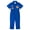 Blue, variant on Hot Wheels Twill Racing Zip Up Coverall Infant to Big Kid