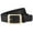 Black, variant on Women's Faux Leather Belt Buckle Square Fall Spring Belt For Dress Adjustable Belts Metal Fashion Burgundy X-Small-Large