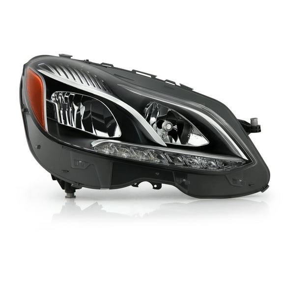 AKKON - Fits 2014-2016 Mercedes-Benz E-Class W212 Sedan/Wagon [Halogen Type] LED Healight Passenger Right  w/o Cornering Light