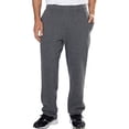 thumbnail image 2 of Fila Mens Fleece Lined, Elastic Waistband, Zipper Back Pocket Pant (Medium, Charcoal Gray), 2 of 3